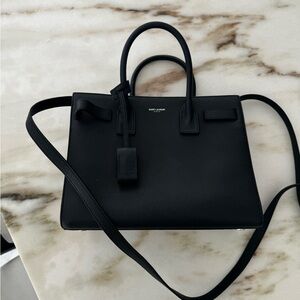 Saint Lauren Nano sac du jour - grained lather navy